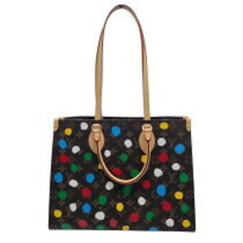 Louis Vuitton On the Go Monogram Painted Dot Handbag